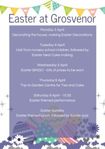 easter entertainment care home Hove
